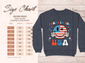 Party in The USA Flag Crewneck Sweatshirt product type