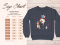 Patriotic Goose Crewneck Sweatshirt product type