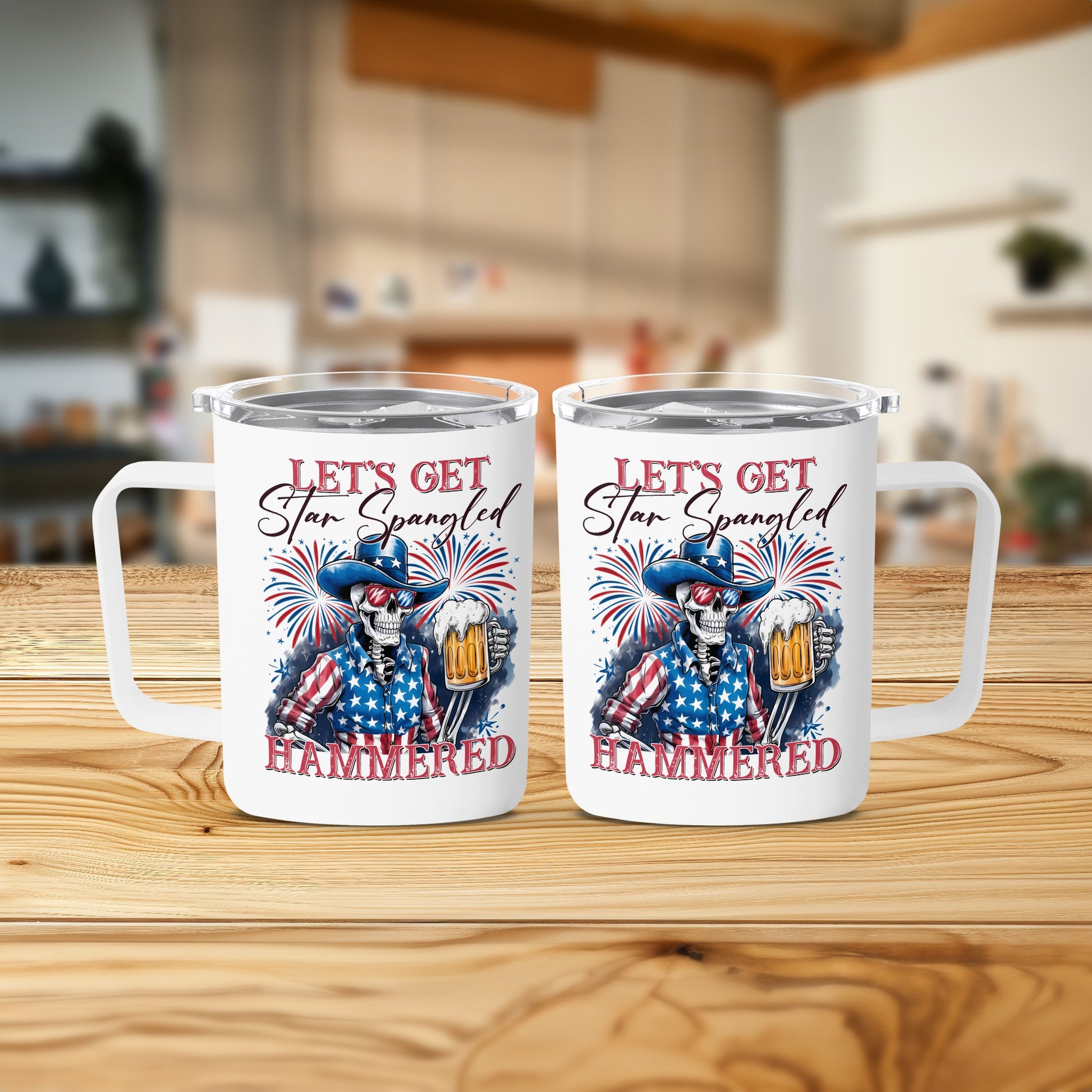 Let's Get Star Spangled Hammered Coffee Mug product