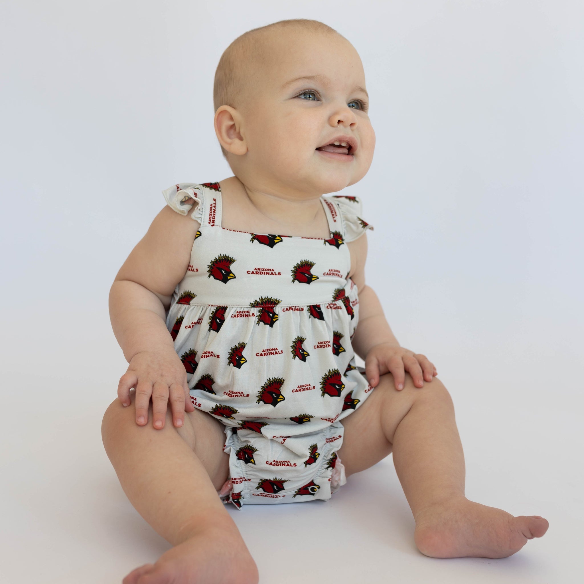 Arizona Cardinals Bubble Romper