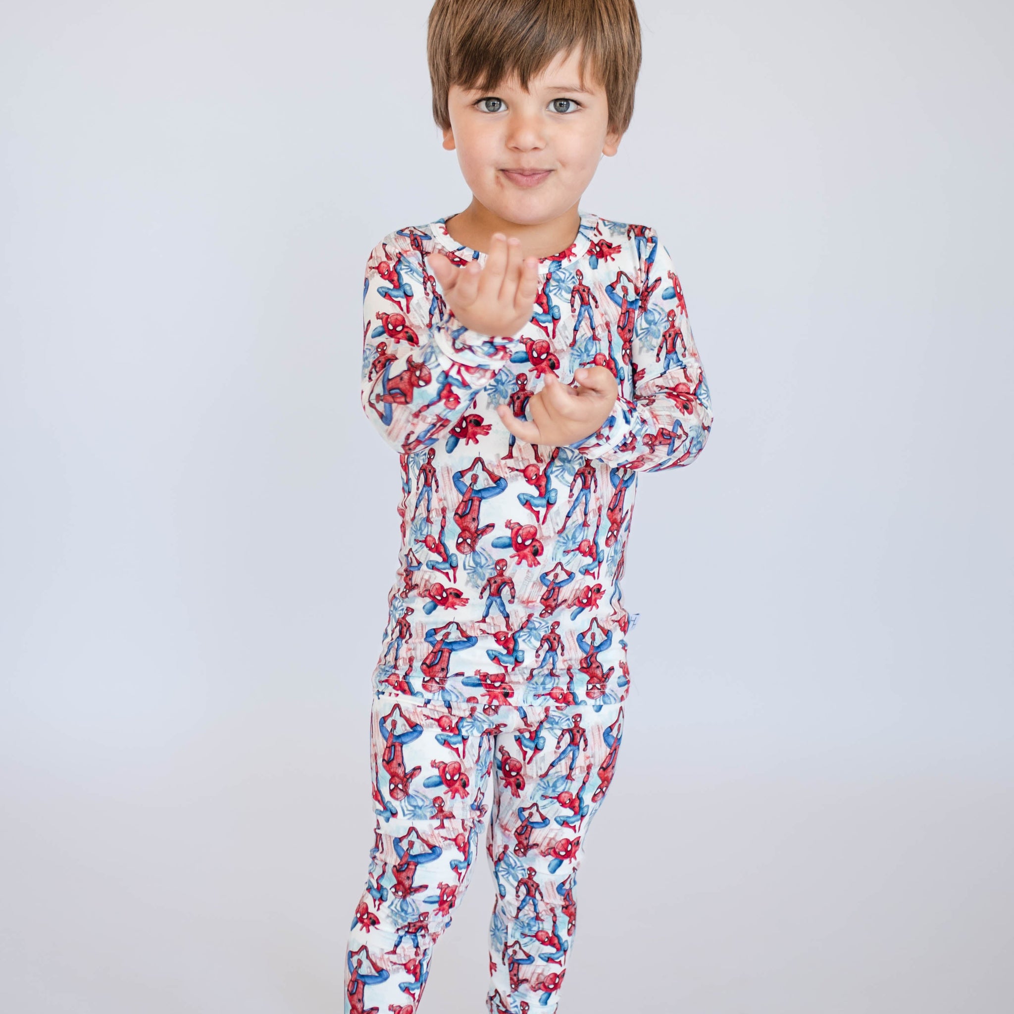 Watercolor Spider-Man 2 piece PJ's
