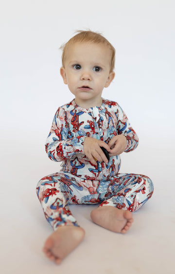 Watercolor Spider-Man Loveralls