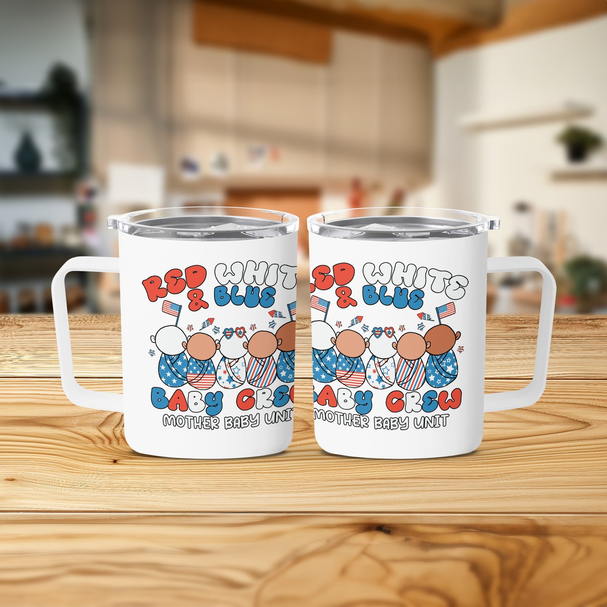 Red White Blue Baby Crew Mother Baby Unit product type