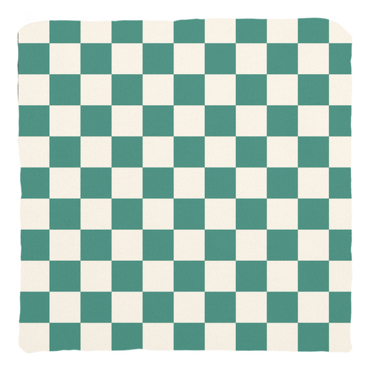 retro checkered Throw Pillows