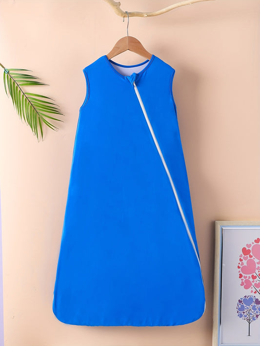Limited Edition 2-Layer Bamboo Baby Sleepsack – Breathable, All-Season Sleep Bag with Double Zipper (No Filler) 2 Layers Bamboo Solid Color Baby Romper Double Way Zipper Bag (No Filler)