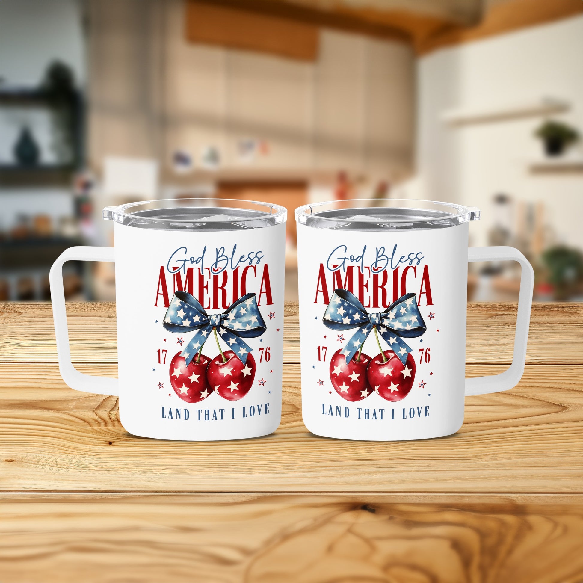 God Bless America Patriotic Tumbler Mug product