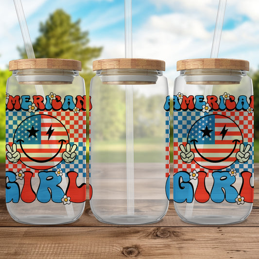American Girl Checkered Peace Sign Drinkware product