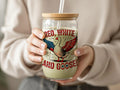 Patriotic Goose Design Drinking Glass Product