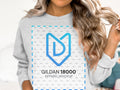 Comfortable Casual Gildan 18000 Apparel Mockup product