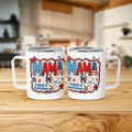 Mama Cheers To Independence Custom Mug product