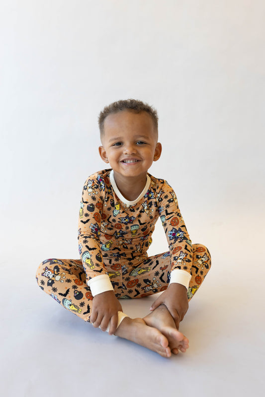 Bluey Halloween 2 piece PJ's