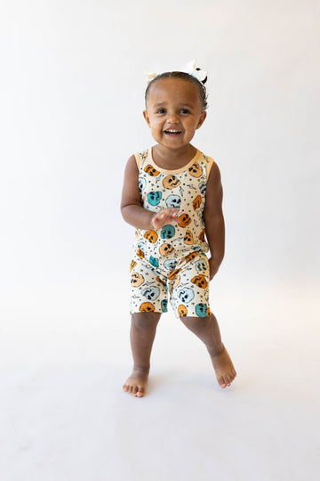 Skulls Shorty Tank Romper