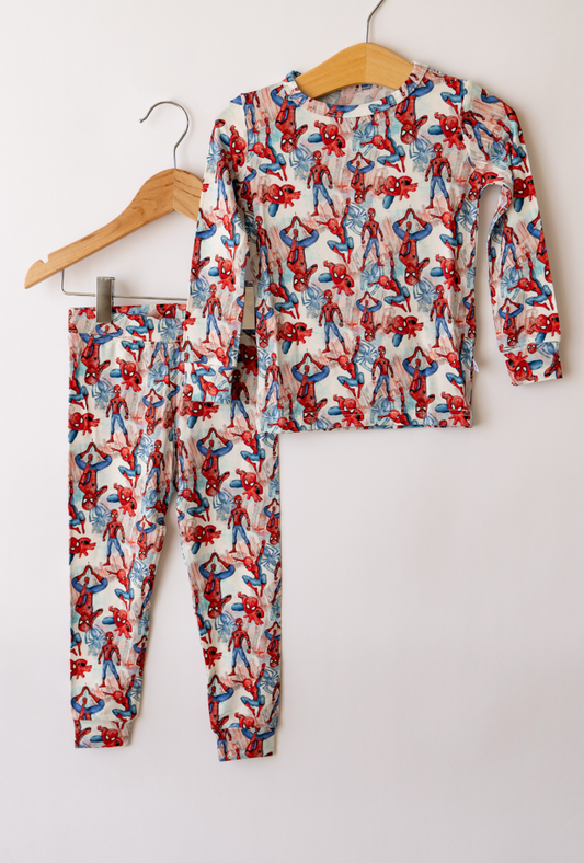 Watercolor Spider-Man 2 piece PJ's