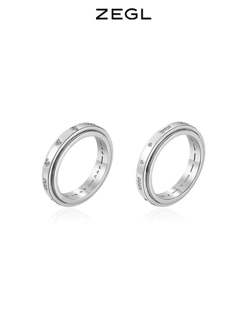 Zegl Moss Password Couple 925 Sterling Silver Designer