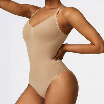 New Arrival European and American Leisure Beautiful Back Basic Tight Jumpsuit Silm Seamless Yoga Jumpsuit without Chest Pad for Women