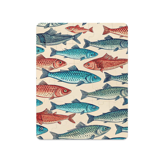 Colorful Fish Design Jigsaw Puzzle Decorative product type