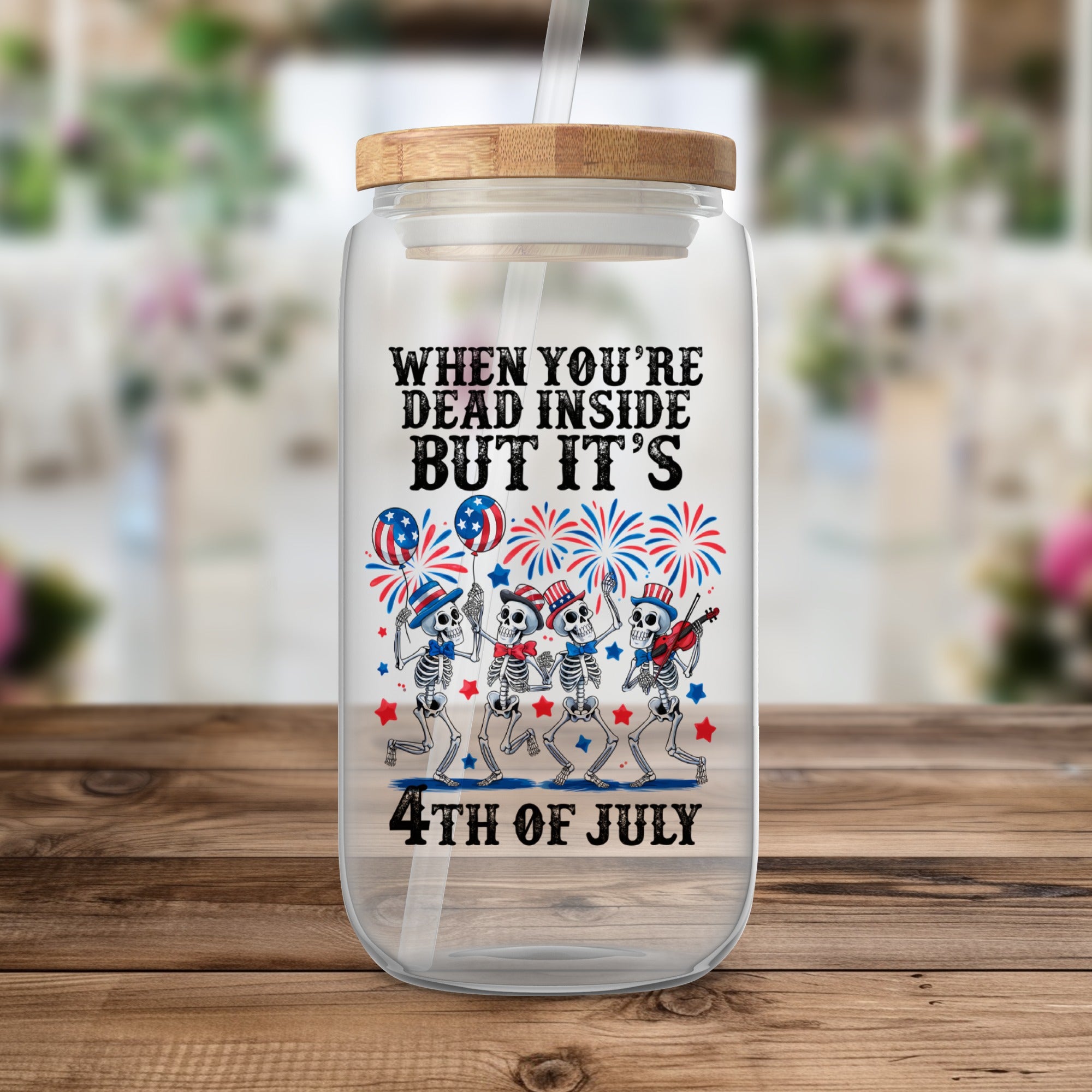Patriotic Skeleton Themed 4th of July Product