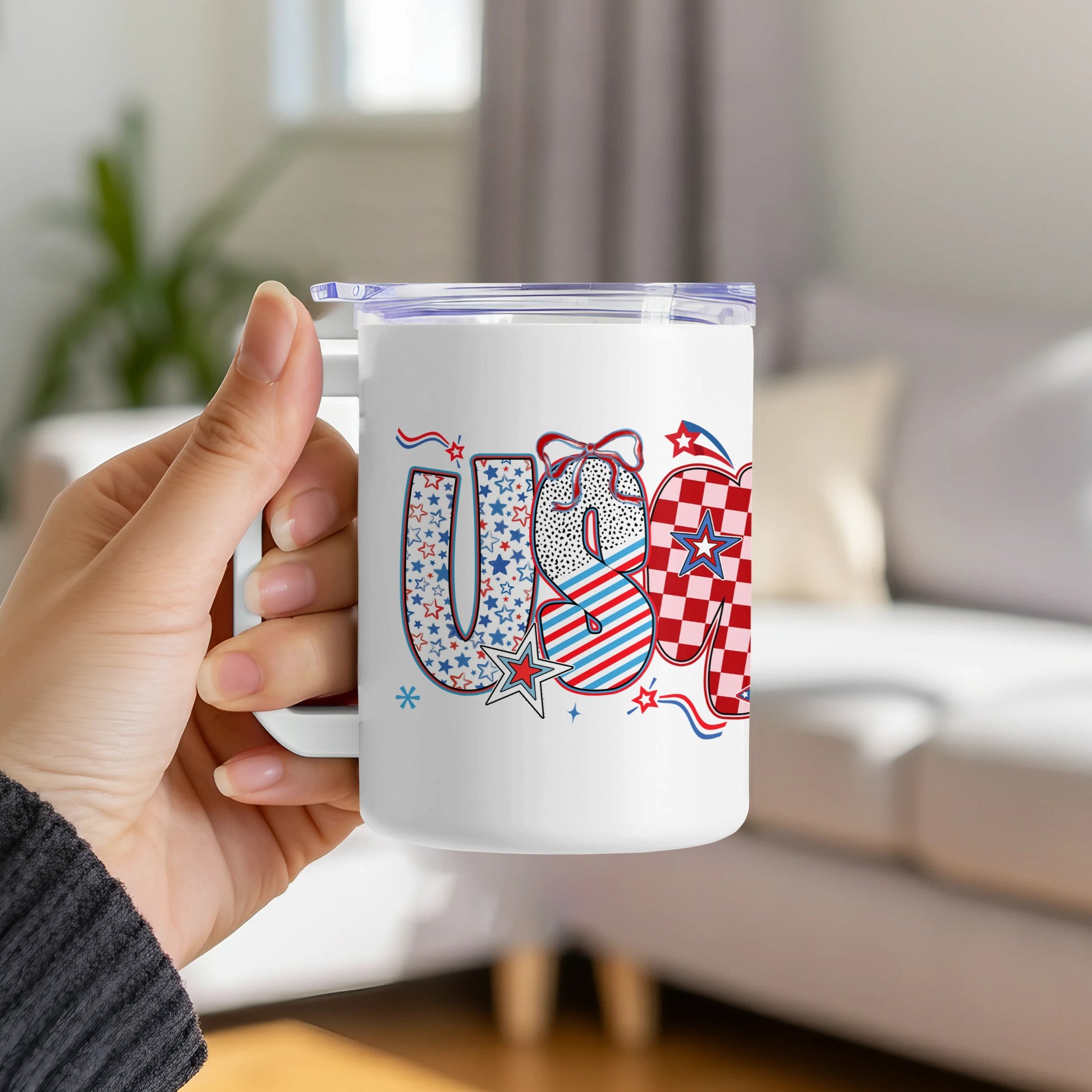 Patriotic USA Themed Mug for Festive Drinkware product
