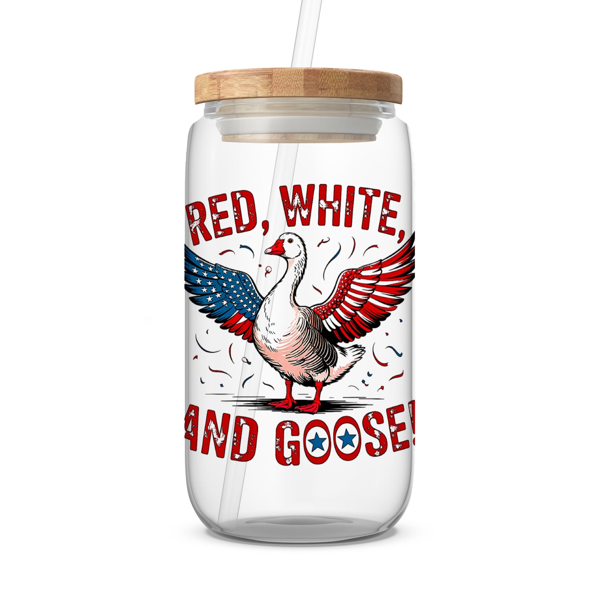 Red White And Goose Unique Design Tumbler product type