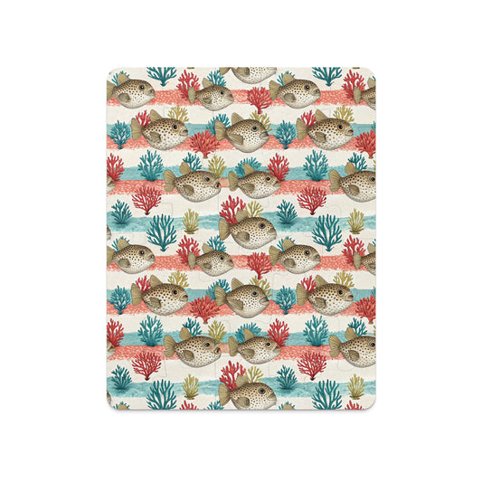 Underwater Coral and Fish Pattern Notebook product
