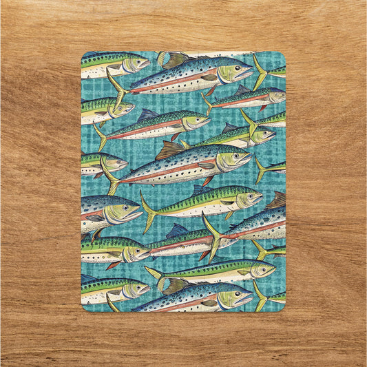Colorful Fish Design on Cutting Board product type