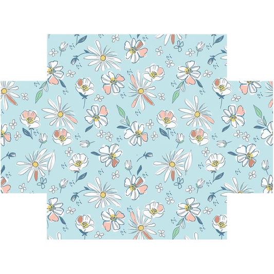 Whimsical Floral Crib Sheet | Vintage Charm Baby bedding, Gift for New Baby, Floral Nursery Bedding