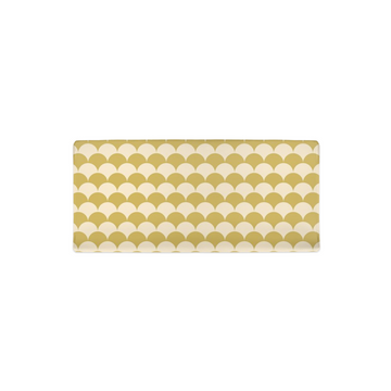 Changing Pad Covers Yellow Retro Pattern