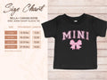 Mama Coquette Pink Bow T-Shirt, Mommy and Me Matching Outfit, Mama and Mini Tee, Mother's Day Gift, Casual Cotton Shirt