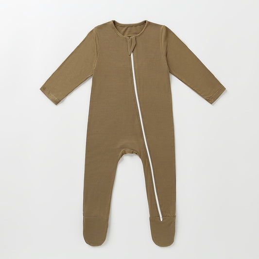 Winter Bodysuits Soild Color Long Sleeve Romper Baby girl boys Clothing Newborn Bamboo Fiber Jumpsuits Toddler Infant Clothes