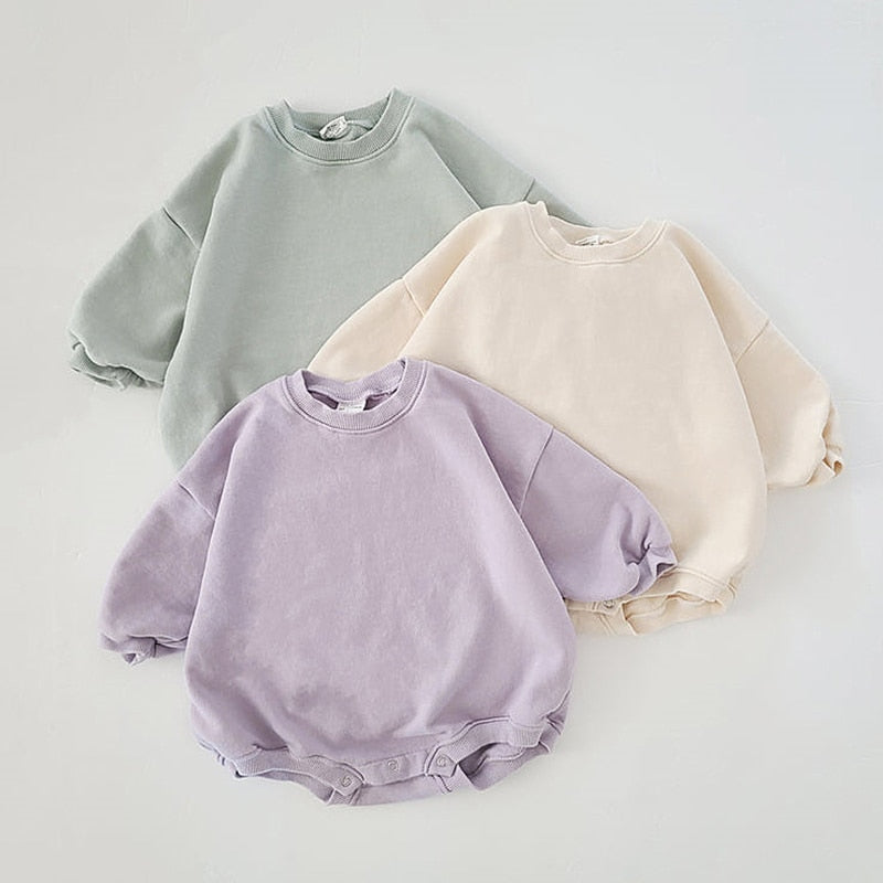 Long Sleeve Bubble Romper for Baby