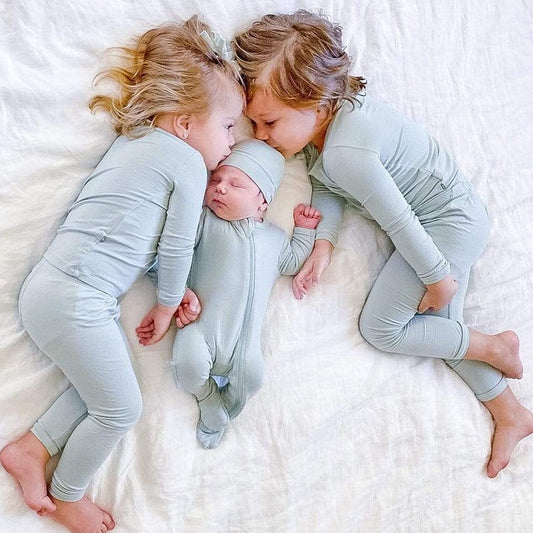 Two-Piece Bamboo Pajamas for Baby and Toddler - Soft, Sustainable, and Hypoallergenic